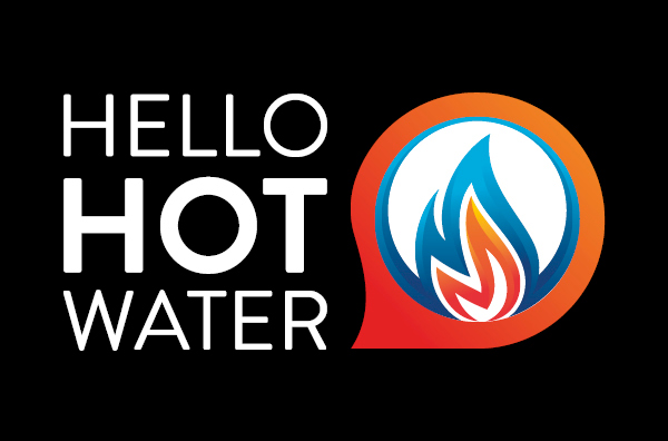 Hello Hot Water - logo design