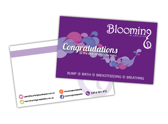 Postcards for Blooming in Adelaide - Congratulations